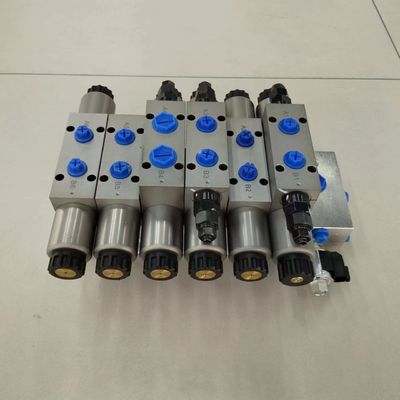 quality Customized valve manifolds OEM / ODM Hydraulic Valve Manifolds Solenoid Proportional Valve Group factory